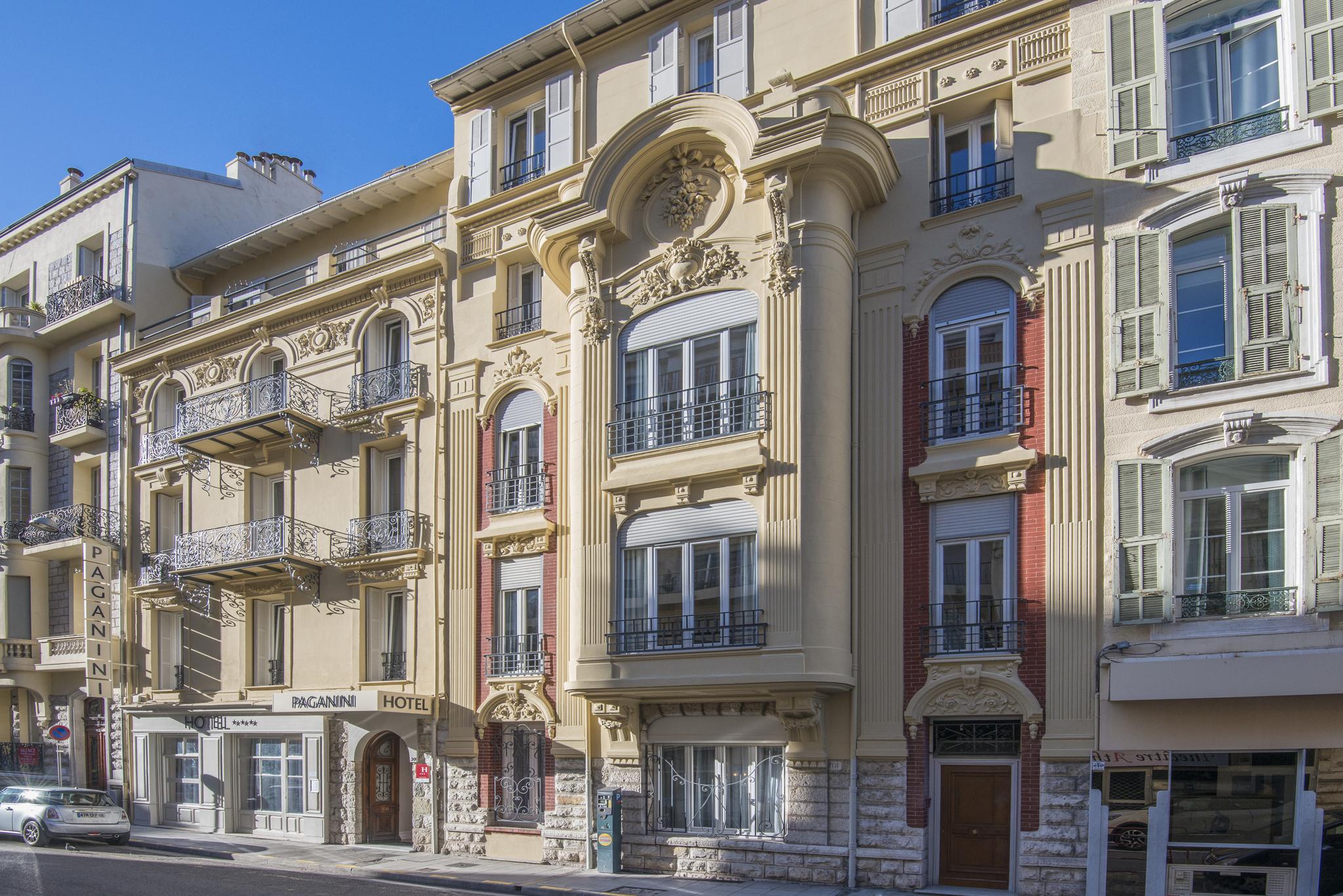 Hotel Paganini Niza Exterior foto